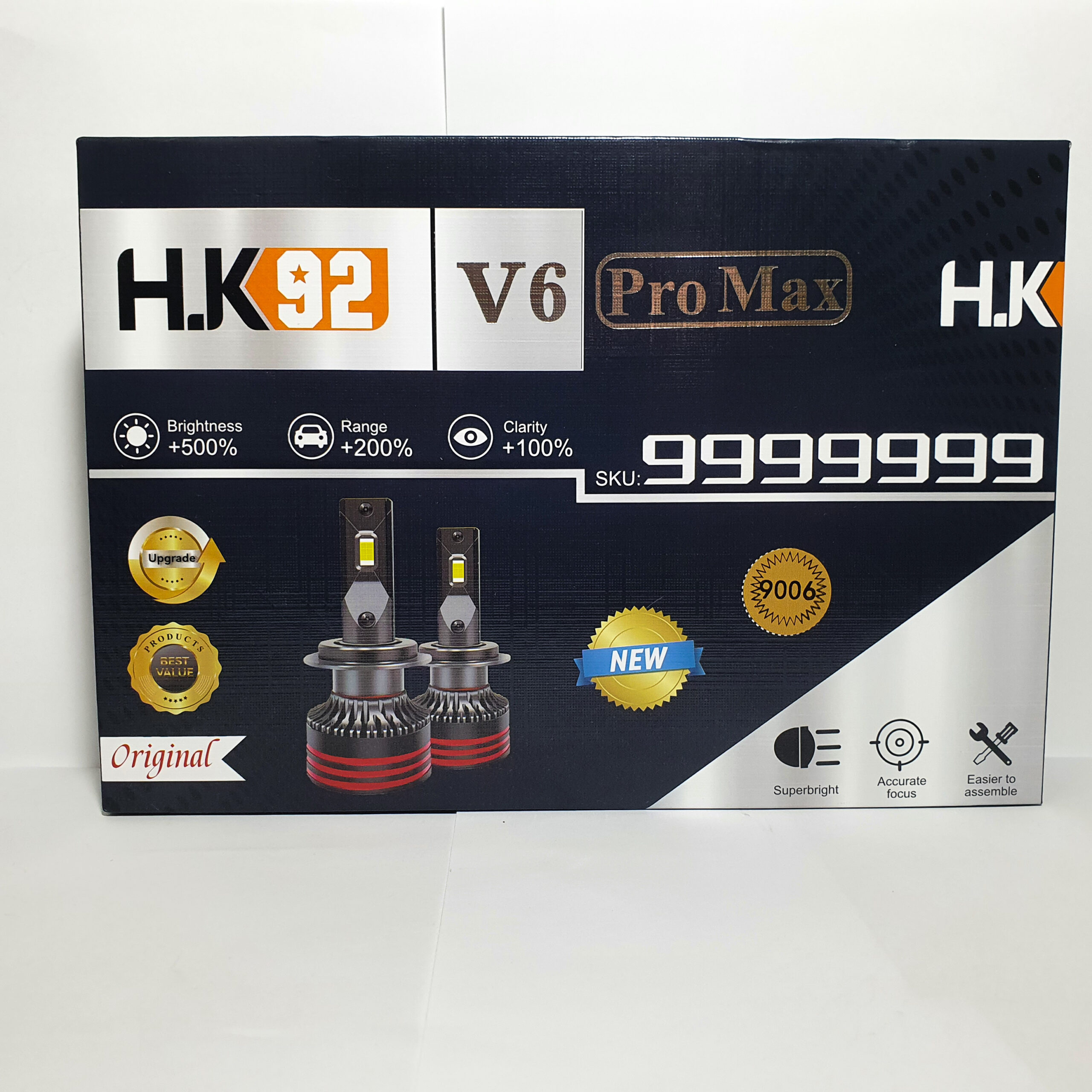 HK92-V6 pro (9006/HB4) 120Watt – Image 4
