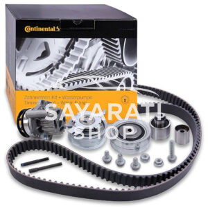 Kit distribution + pompe à eau CONTINENTAL (160 Dent) VW AUDI SEAT SKODA CT1139wp6