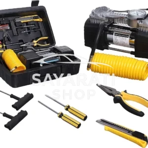 PACK ( Gonfleur 2 cylindres + boîte à outils )