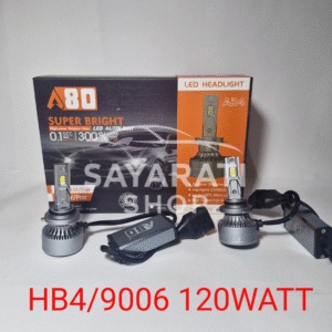 A80 HB4/9006 120WATT + VEILLEUSES LED CANBUS GRATUIT