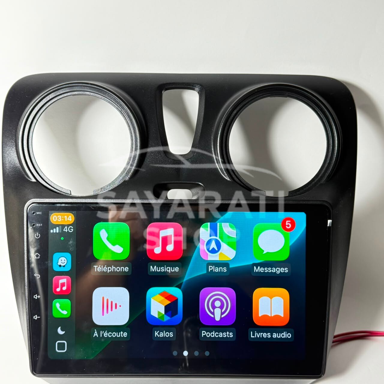 POSTE ANDROID QUAD HD CRYSTAL (APPLE CAR PLAY) + CADRE + CAMERA CRYSTAL FULL HD – Image 2